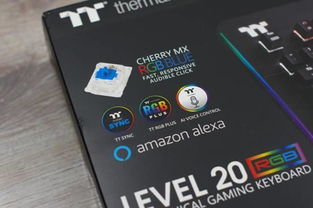 Cherry青轴加持高端电竞魂 曜越Level 20 RGB机械键盘评测